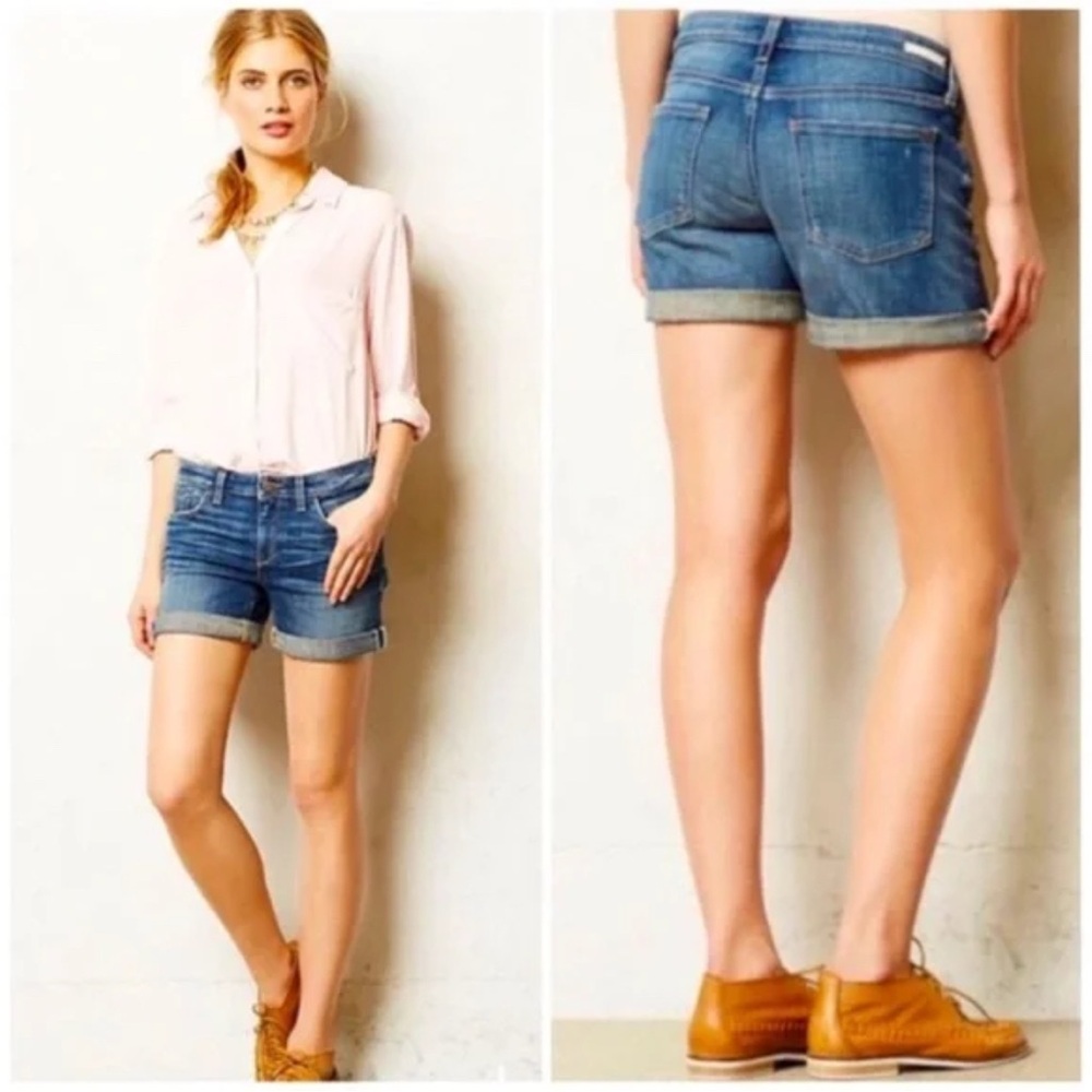 Anthropologie Pilcro and the Letterpress Blue Denim Jeans Size 27